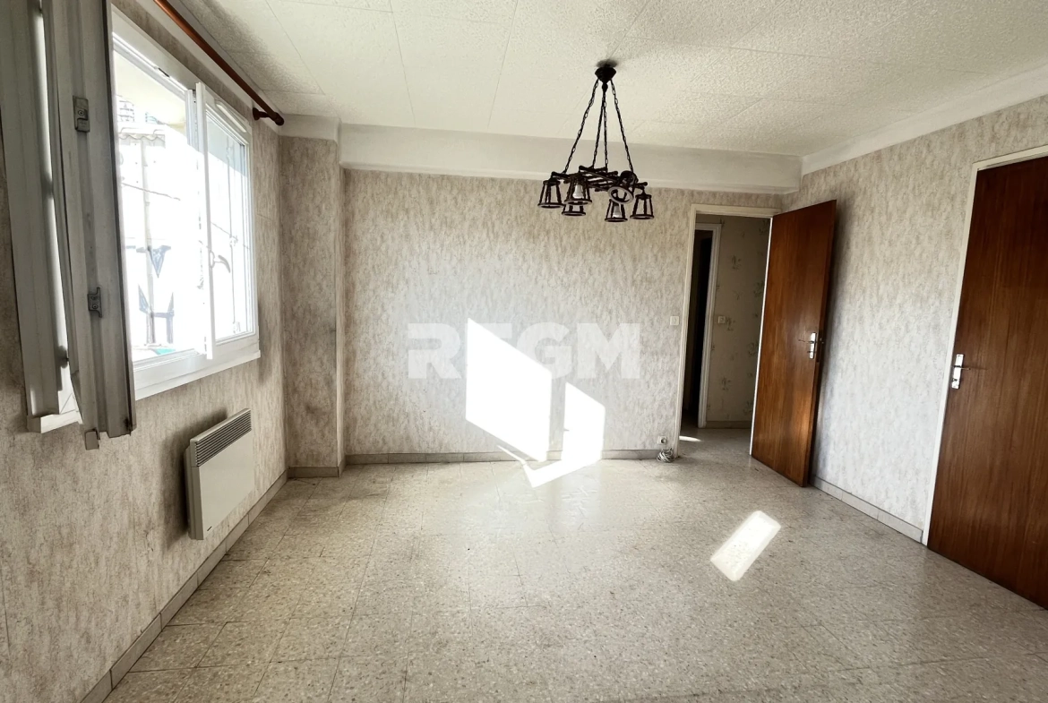 Appartement 2 pièces de 58m² à Montpellier Lemasson avec stationnement proche 