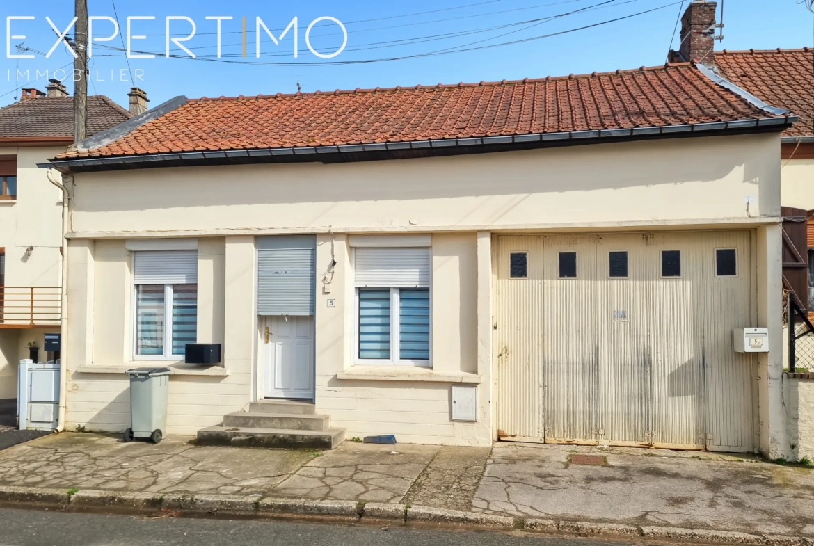 Ensemble immobilier de deux maisons en vente à Feuquieres en Vimeu 