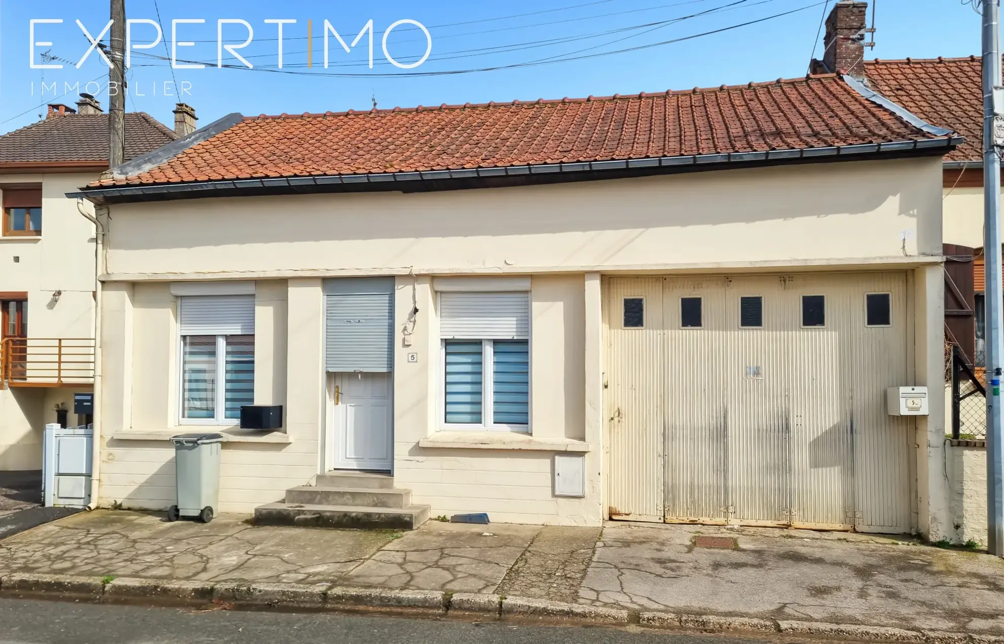 Ensemble immobilier de deux maisons en vente à Feuquieres en Vimeu 