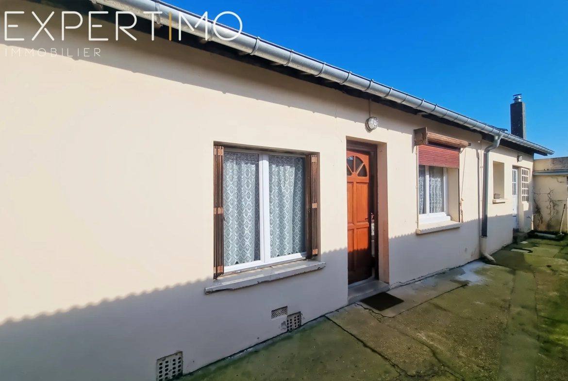 Ensemble immobilier de deux maisons en vente à Feuquieres en Vimeu 
