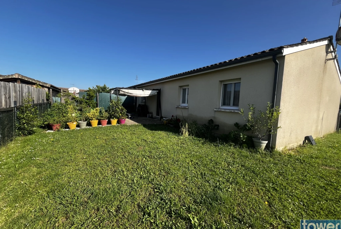 À vendre maison de 82,49 m² à Saint André de Cubzac avec 3 chambres 