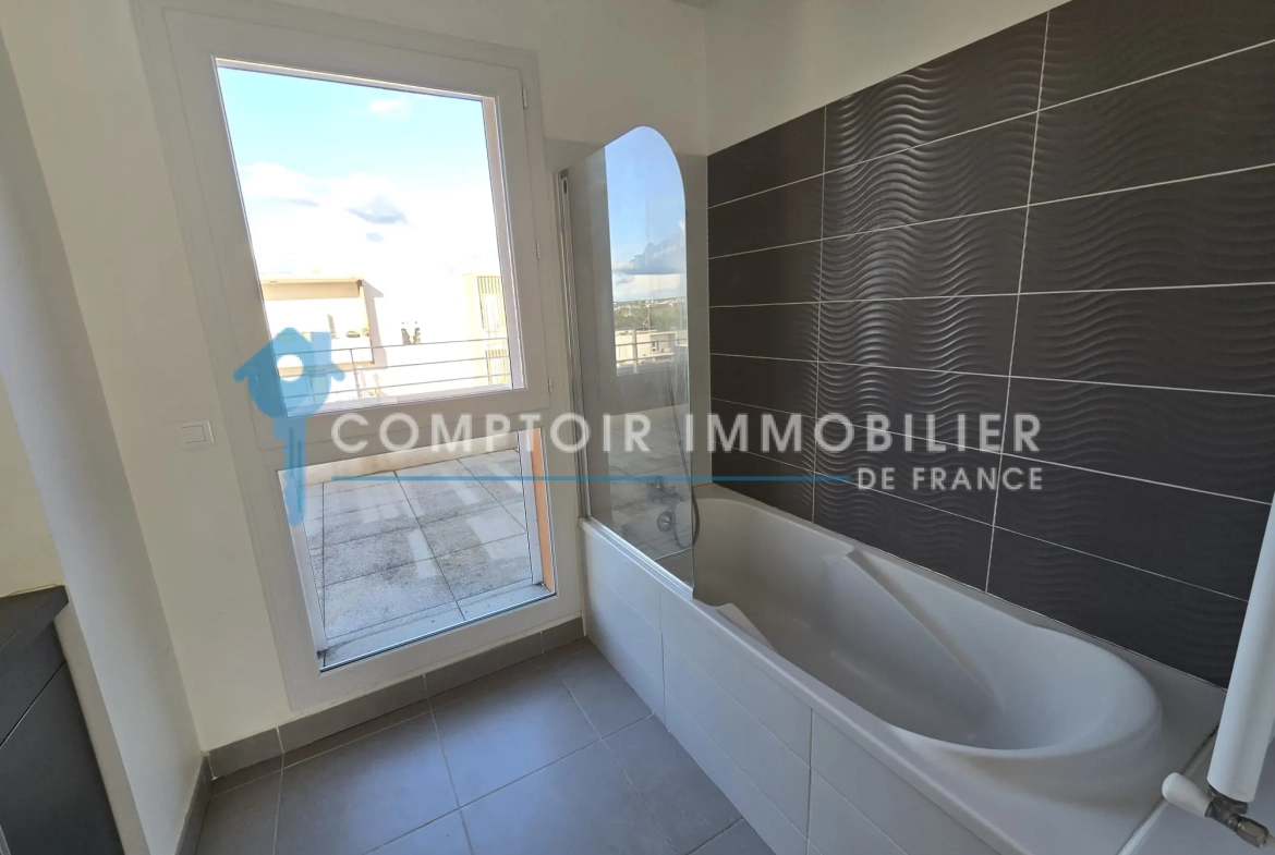 Appartement T3 à Juvignac de 70m² avec deux terrasses et parking privé 