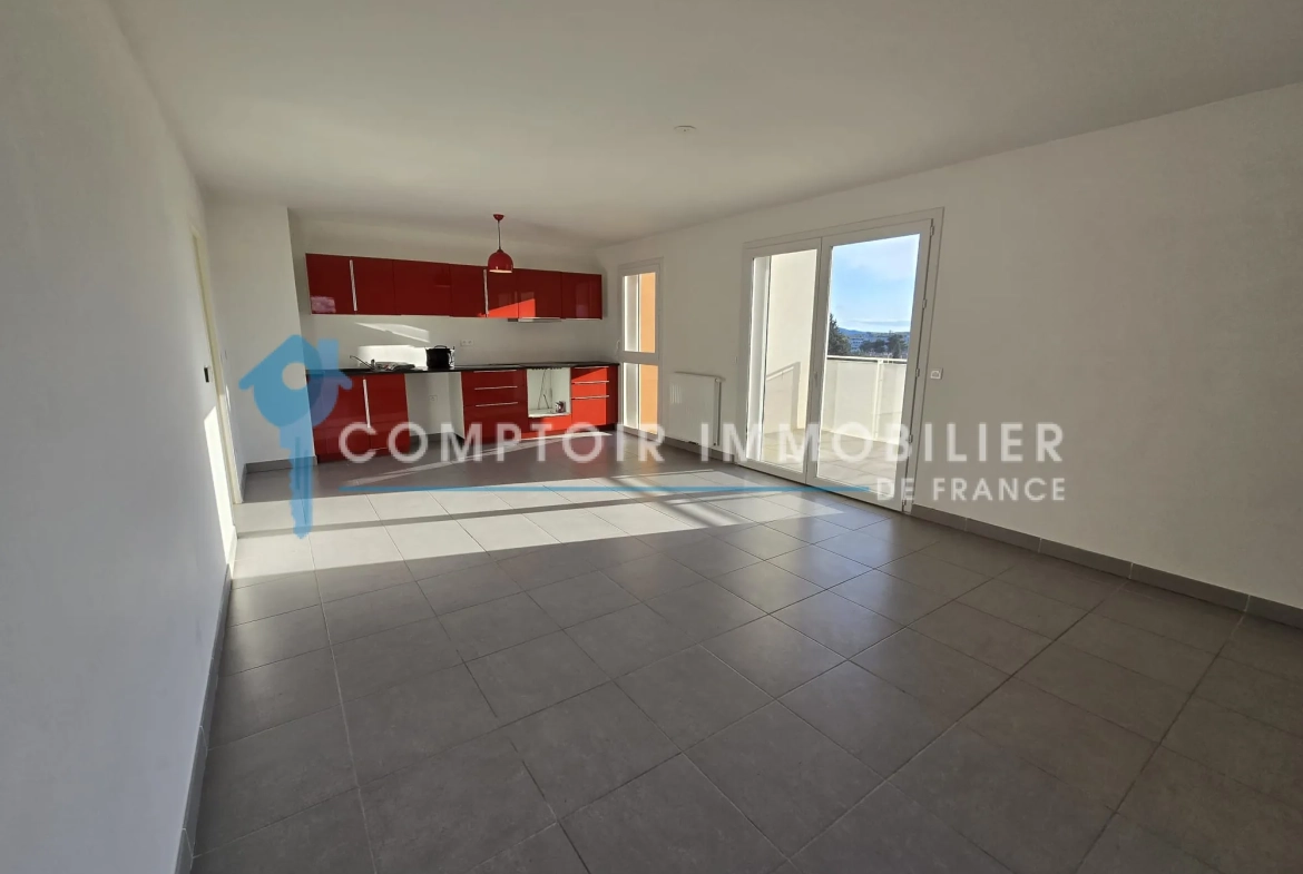 Appartement T3 à Juvignac de 70m² avec deux terrasses et parking privé 