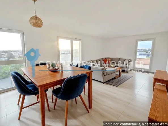 Appartement T3 à Juvignac de 70m² avec deux terrasses et parking privé