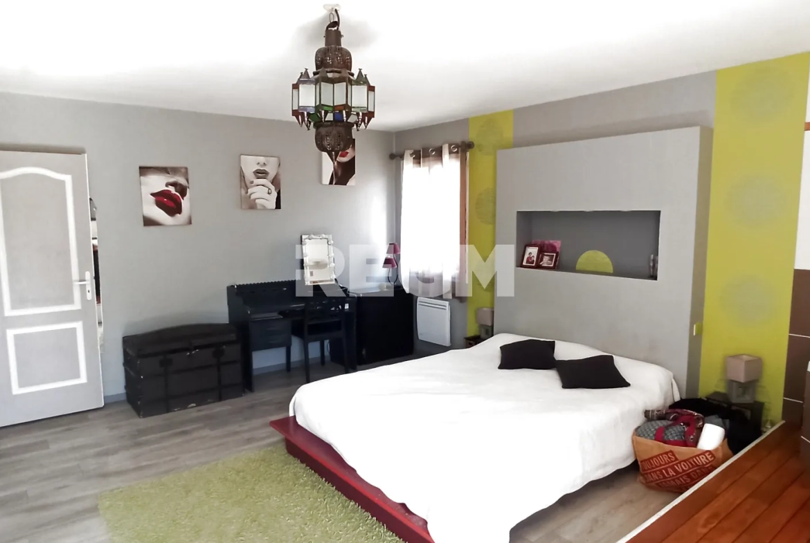 Maison de plain-pied avec piscine à Savigny en Septaine - 135m² 