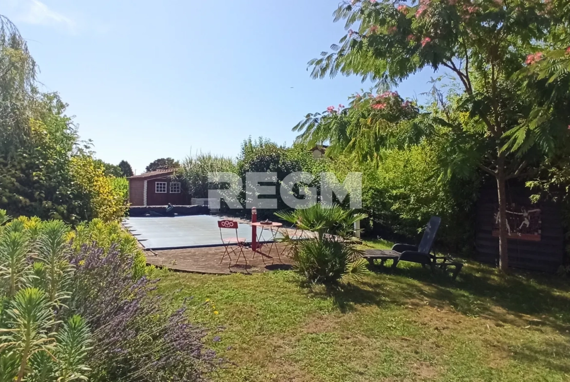 Maison de plain-pied avec piscine à Savigny en Septaine - 135m² 