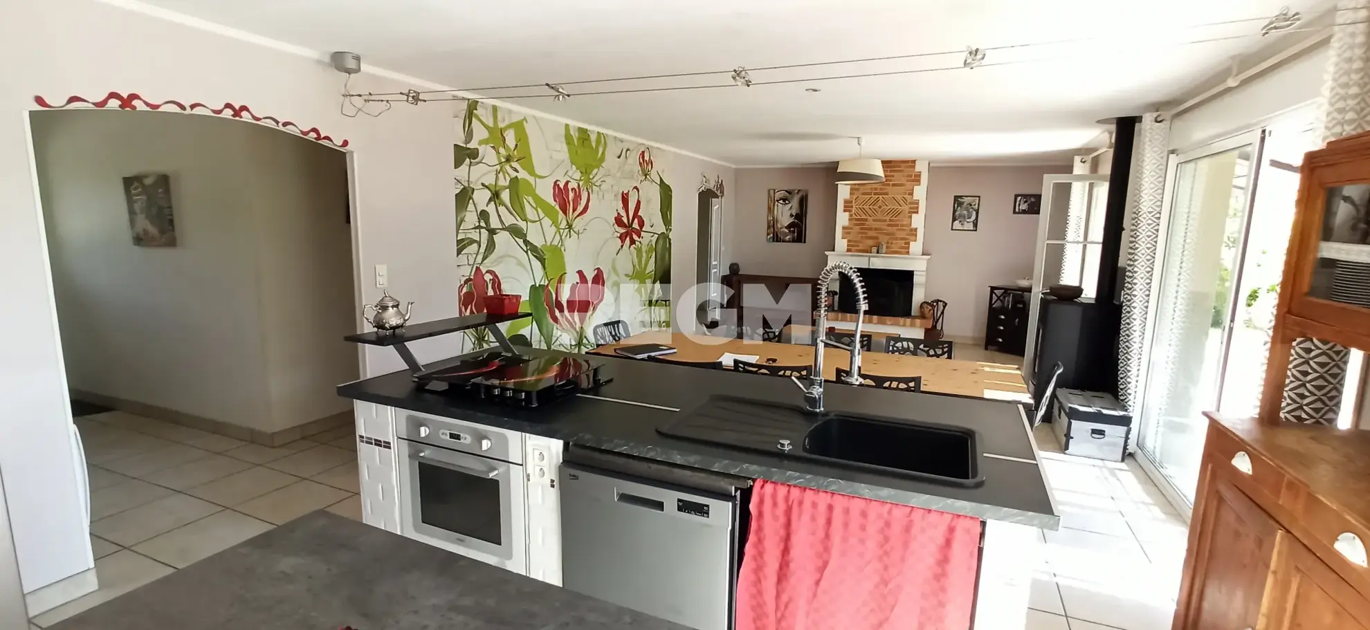 Maison de plain-pied avec piscine à Savigny en Septaine - 135m² 