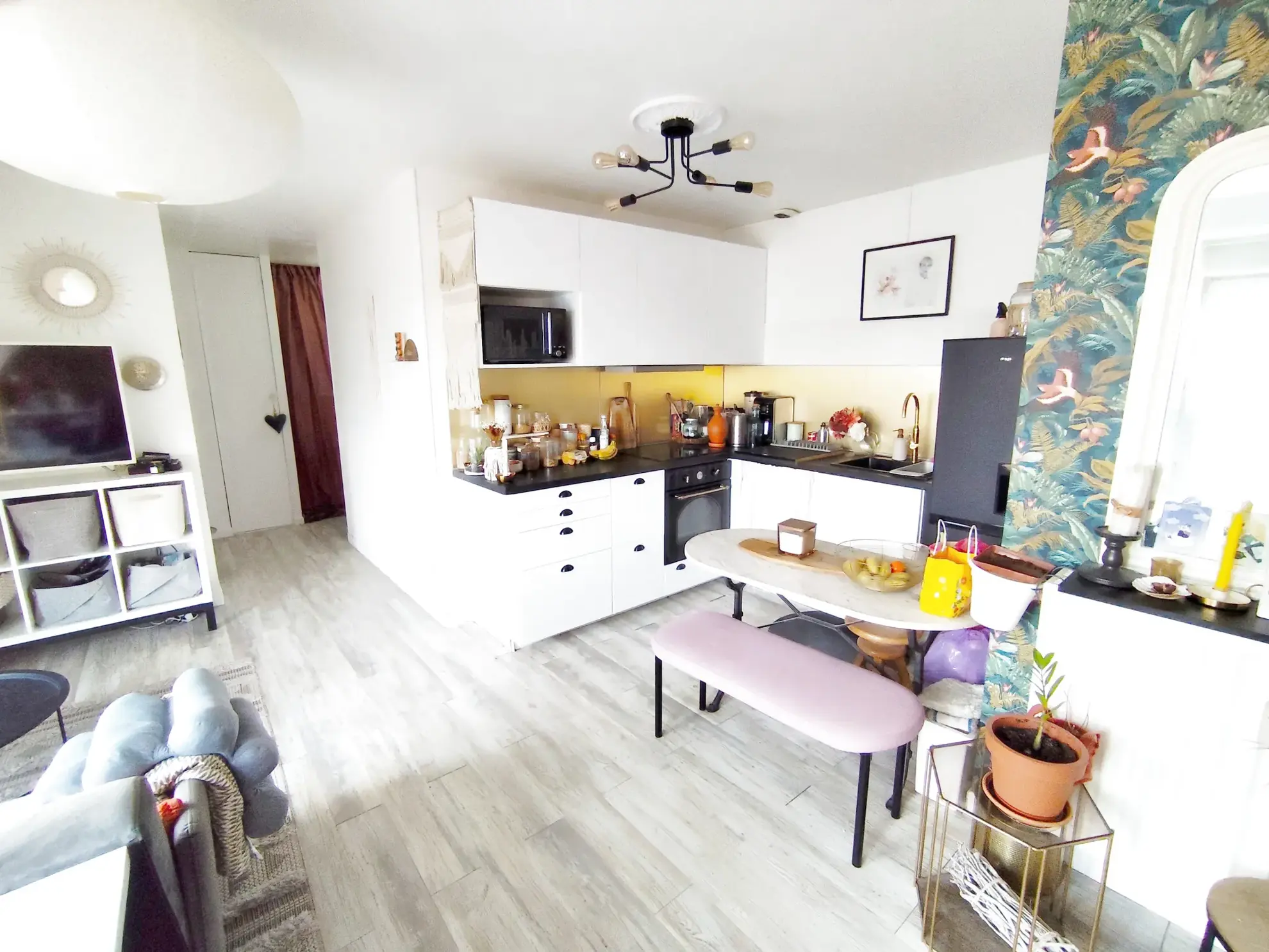 Appartement 2 pièces avec terrasse dernier étage à Cergy (95) 