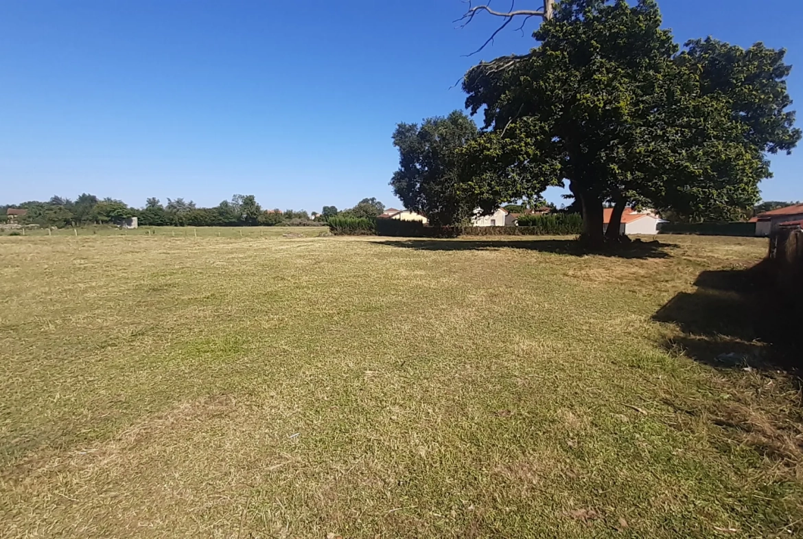 Terrain constructible de 2300 m² à Bours, proche du lac 