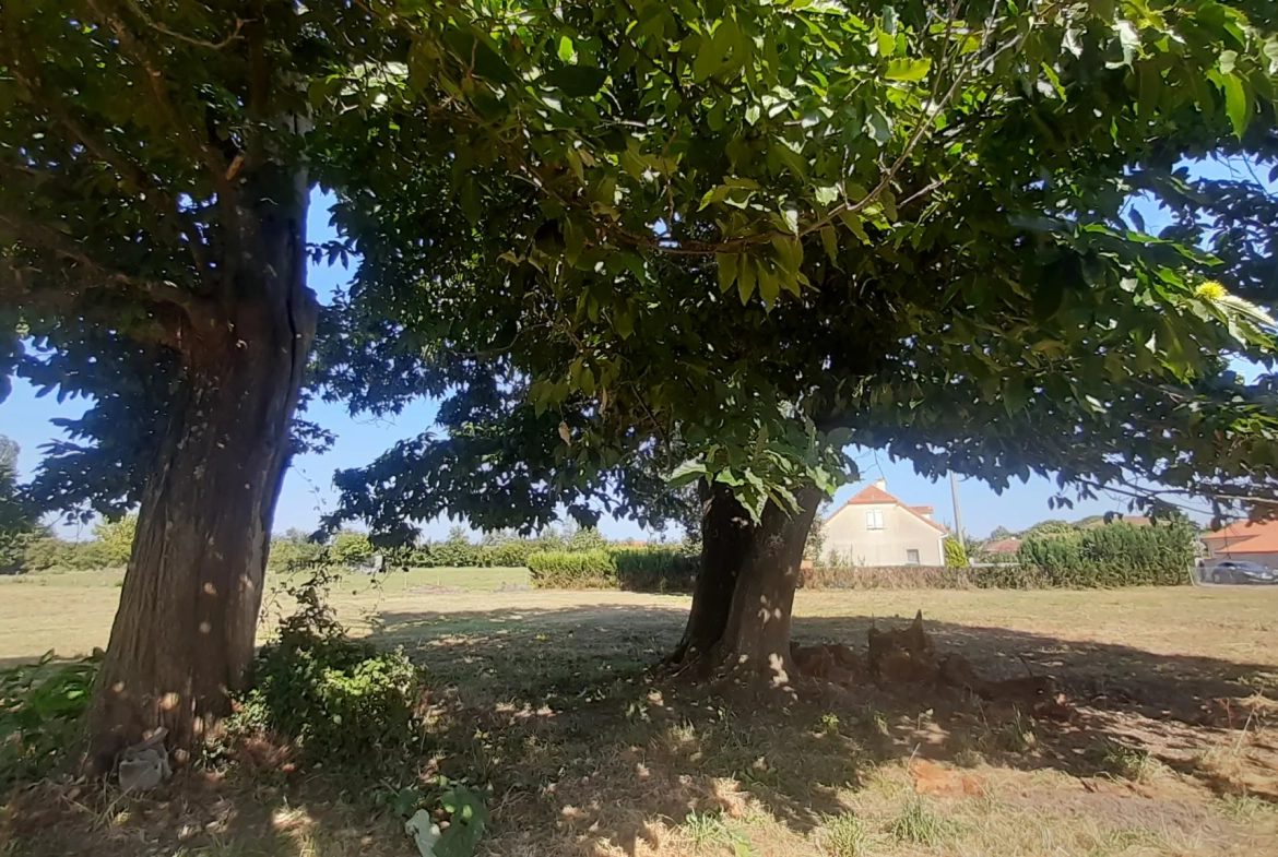 Terrain constructible de 2300 m² à Bours, proche du lac 