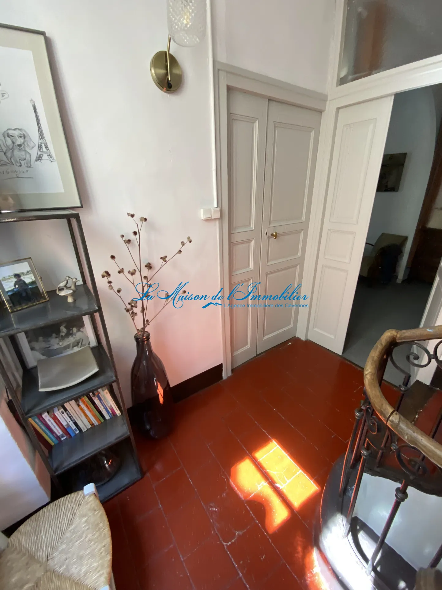 Maison de village lumineuse à vendre au cœur d’Anduze avec garage 