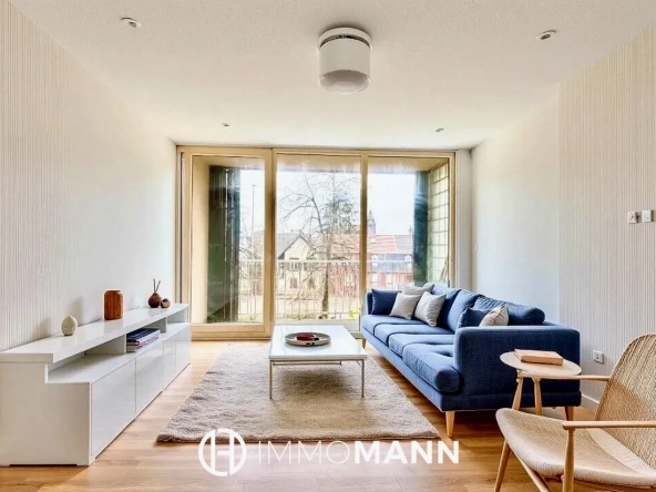 Bel appartement de 2 pièces avec balcon et cave à Strasbourg