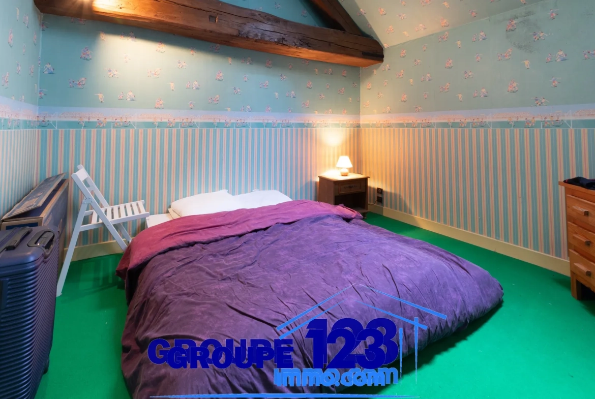 Maison à vendre à Auxerre - 126 m², 3 chambres, garage, chauffage mixte 