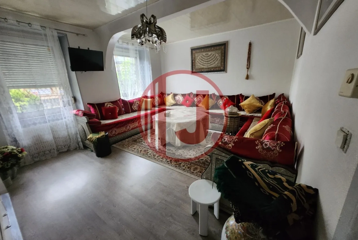 Investissement immobilier à Mulhouse : immeuble de 6 logements avec annexes et potentiel de développement 