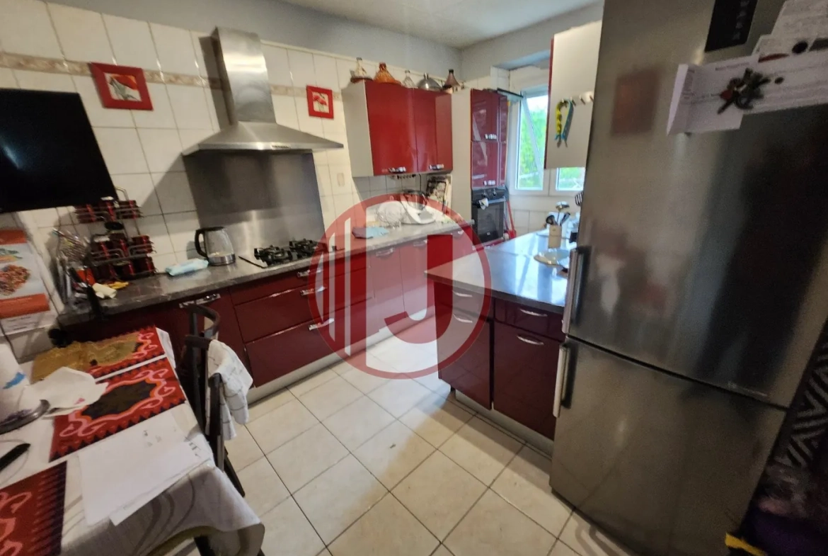 Investissement immobilier à Mulhouse : immeuble de 6 logements avec annexes et potentiel de développement 