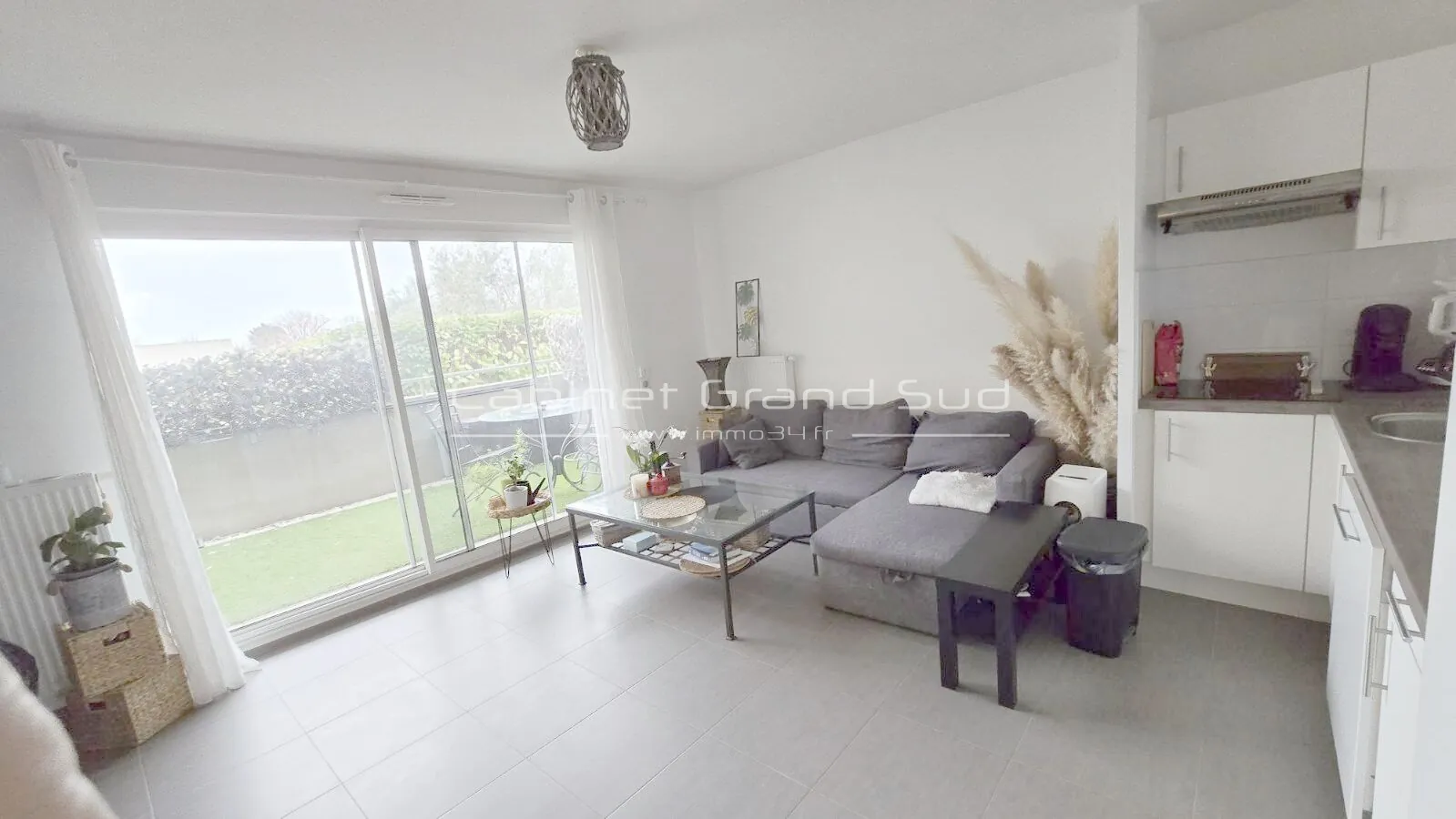 Appartement T2 avec terrasse à Lattes en résidence sécurisée 