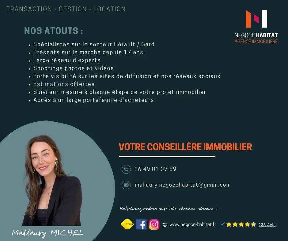 Appartement de 49 m² à Clermont l'Hérault, idéal pour investissement locatif 