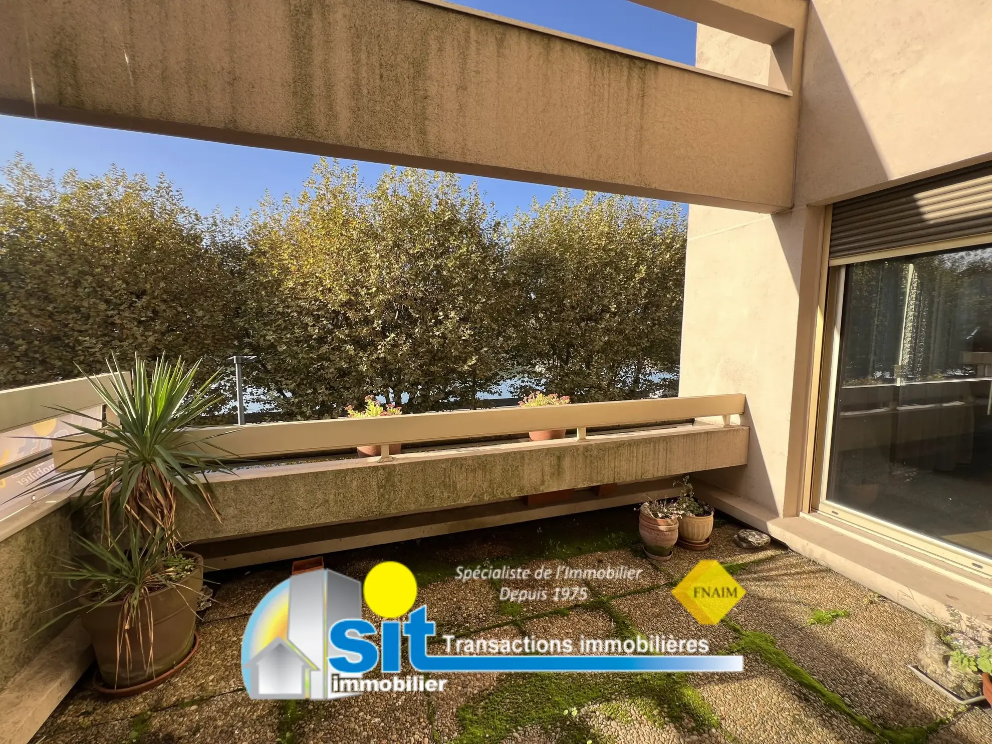 Spacieux appartement T4 avec terrasses, garage et vue Rhône à Vienne 