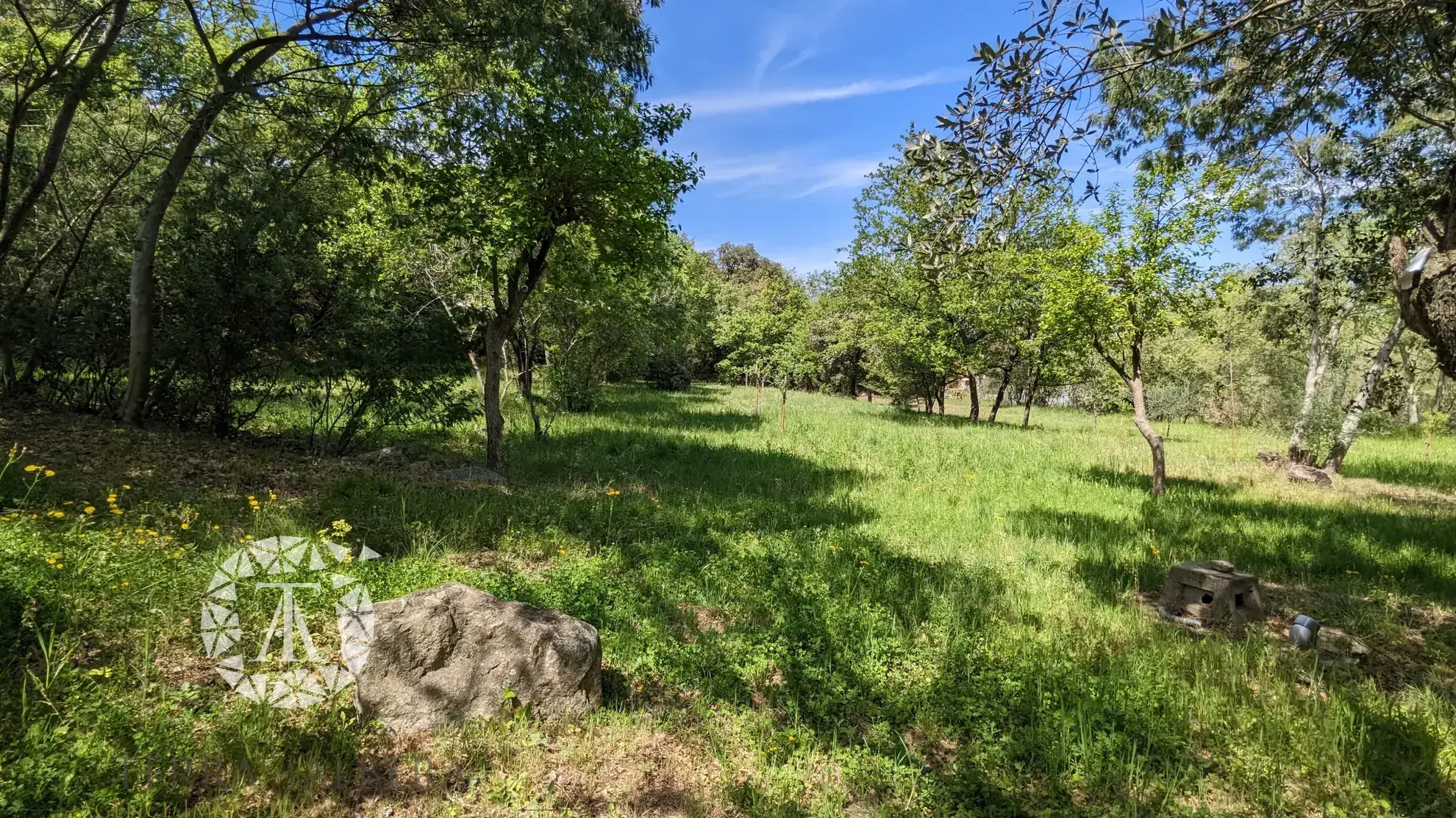 Terrain constructible de plus de 3000 m² à Villelongue-dels-Monts avec vue et calme 