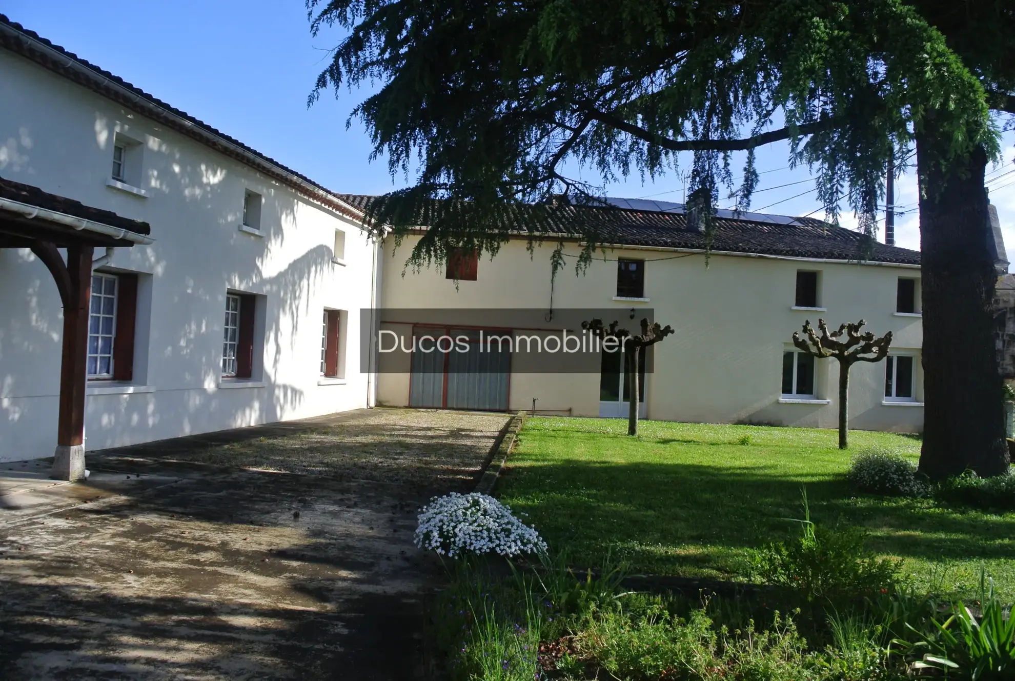 A vendre ensemble immobilier avec 2 maisons et 6 chambres près de Marmande 