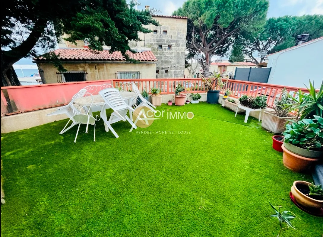 Appartements T2 avec terrasse et vue mer aux Sablettes, La Seyne-sur-Mer 