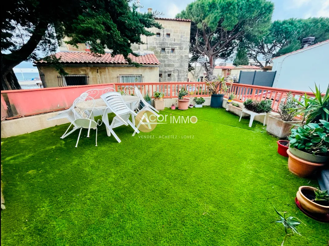 Appartements T2 avec terrasse et vue mer aux Sablettes, La Seyne-sur-Mer 