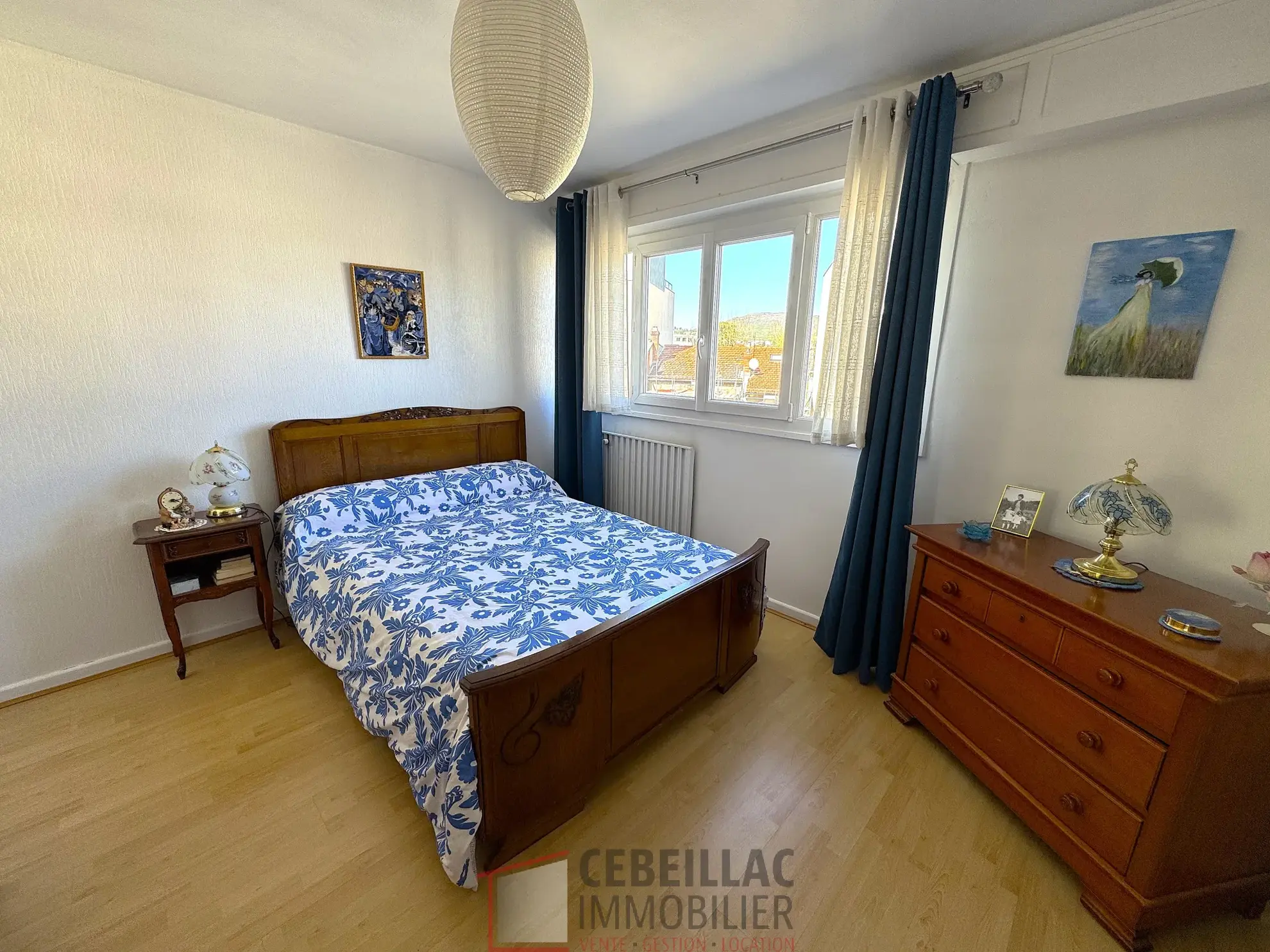 Appartement T3 en centre-ville de Chamalières avec garage et cave 