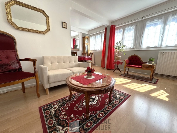 Appartement T3 en centre-ville de Chamalières avec garage et cave