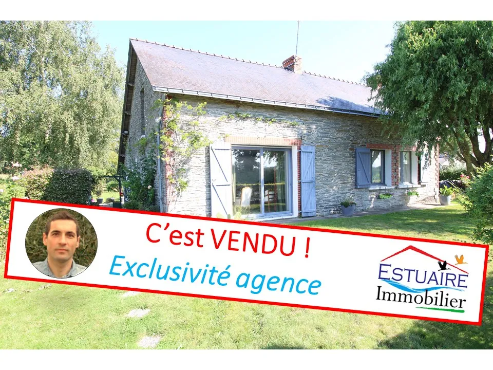 Maison en pierres avec jardin à Nozay de 110 m², proche gare, avec potentiel d'agrandissement 