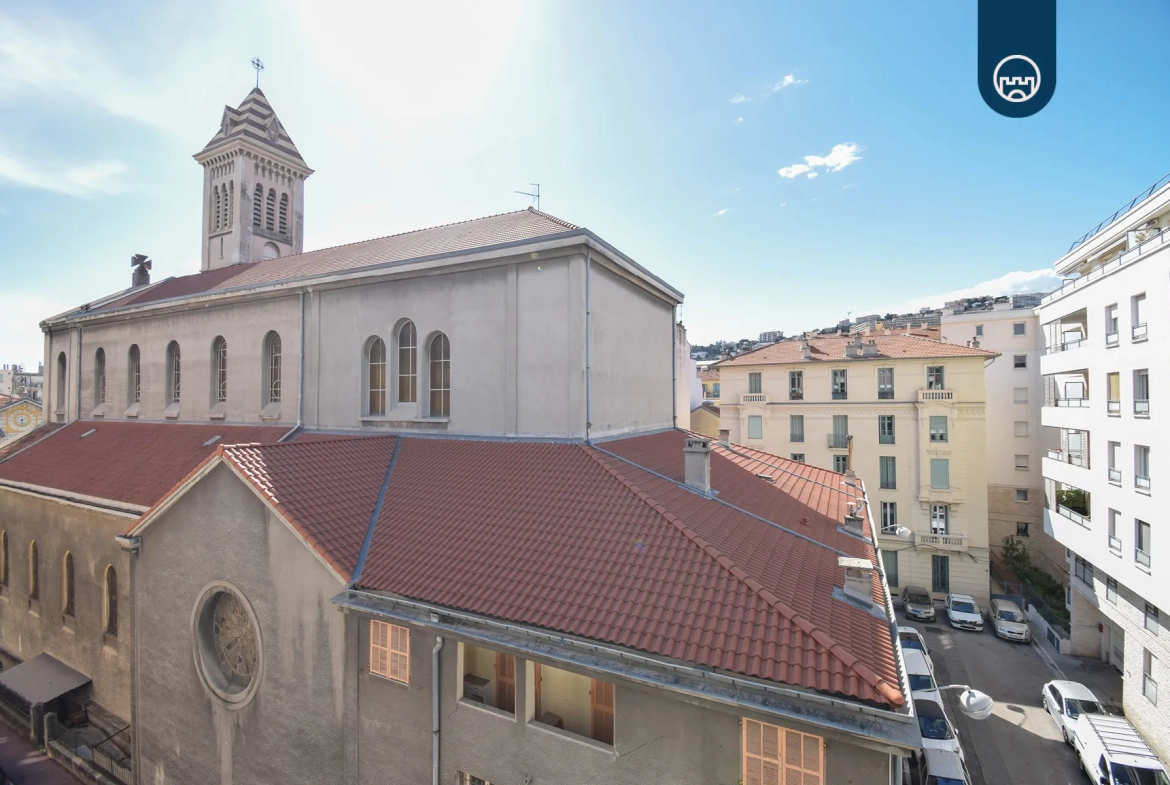 Studio à Nice Libération-Vernier de 36 m² avec parking optionnel - Investissement ou primo-accédant 