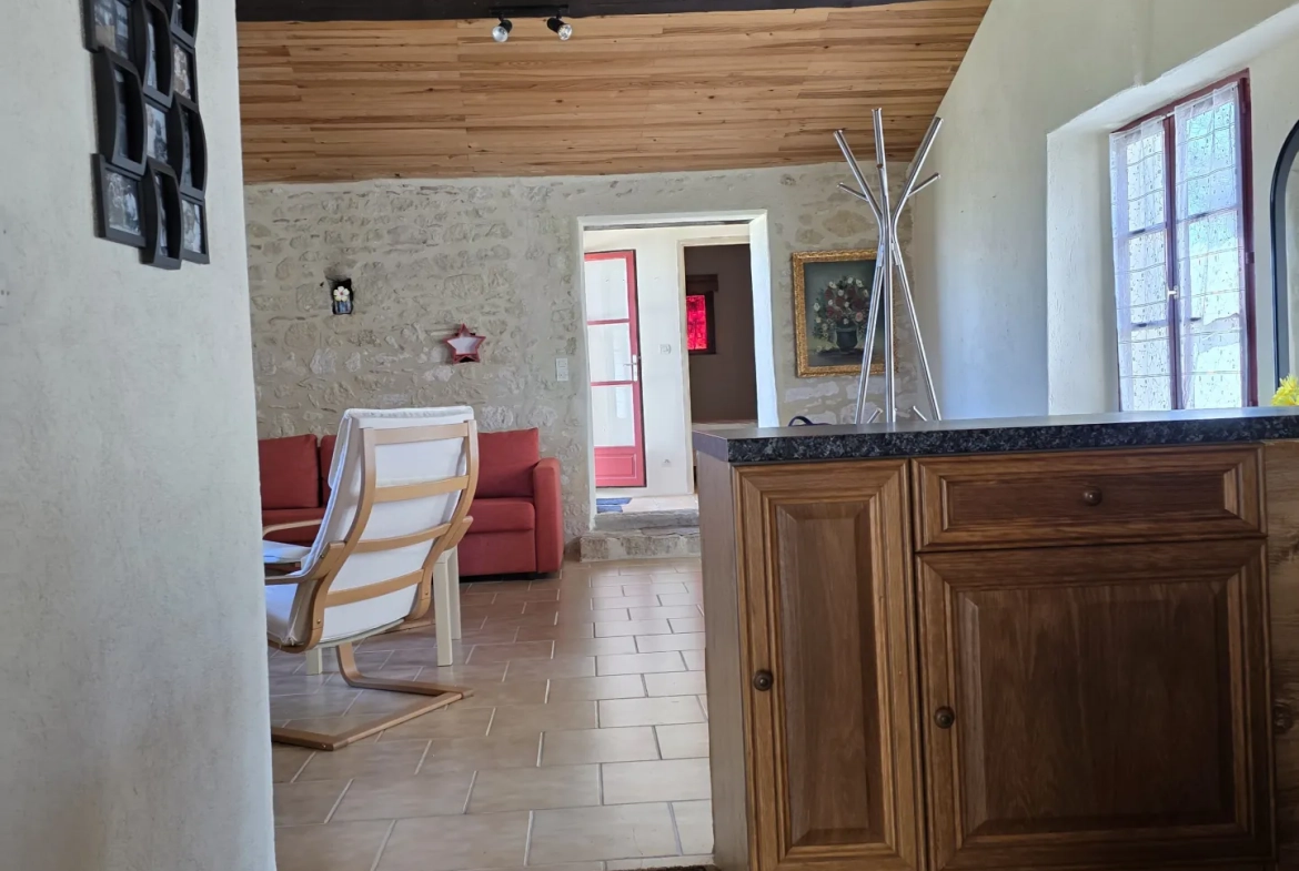 Maison de village à Laurac (11) avec terrasse, jardin et vue exceptionnelle 