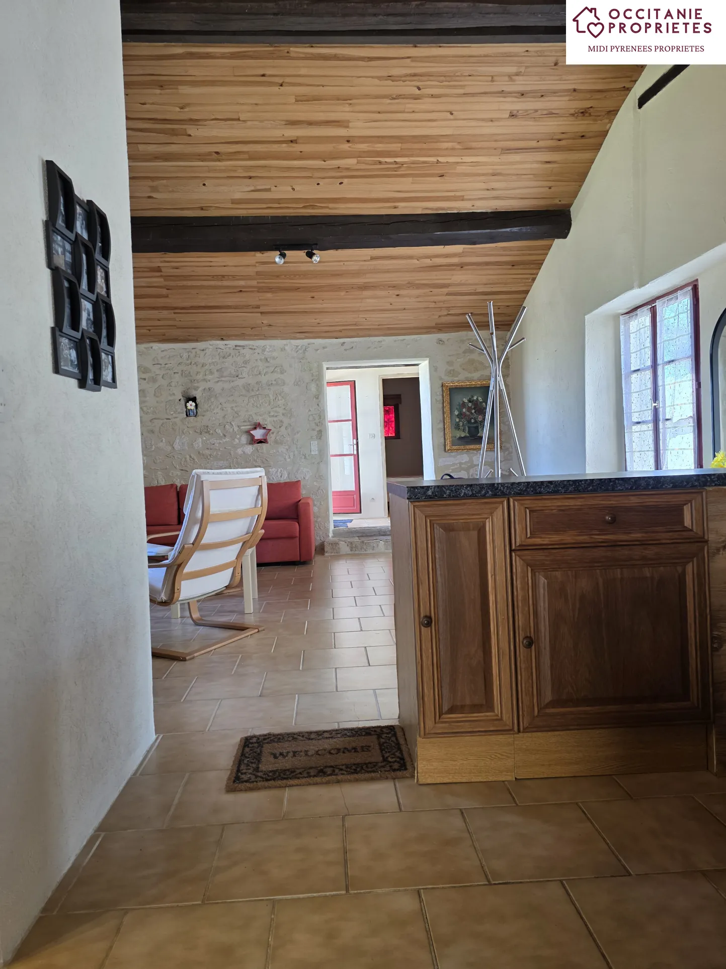 Maison de village à Laurac (11) avec terrasse, jardin et vue exceptionnelle 