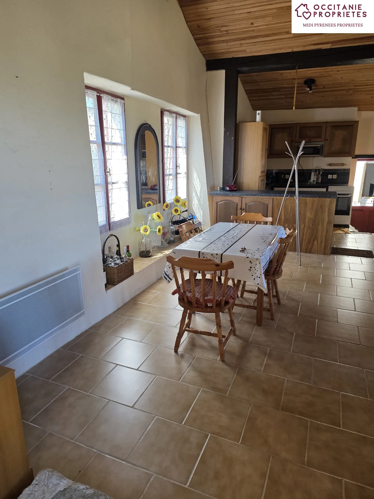 Maison de village à Laurac (11) avec terrasse, jardin et vue exceptionnelle 