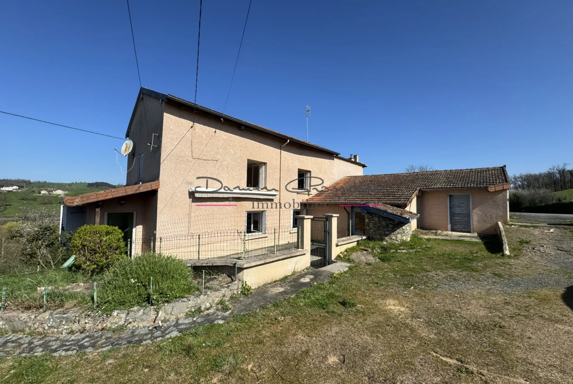 Belle maison de 119 m² à Saint-Victor-sur-Rhins avec dépendances et terrain 