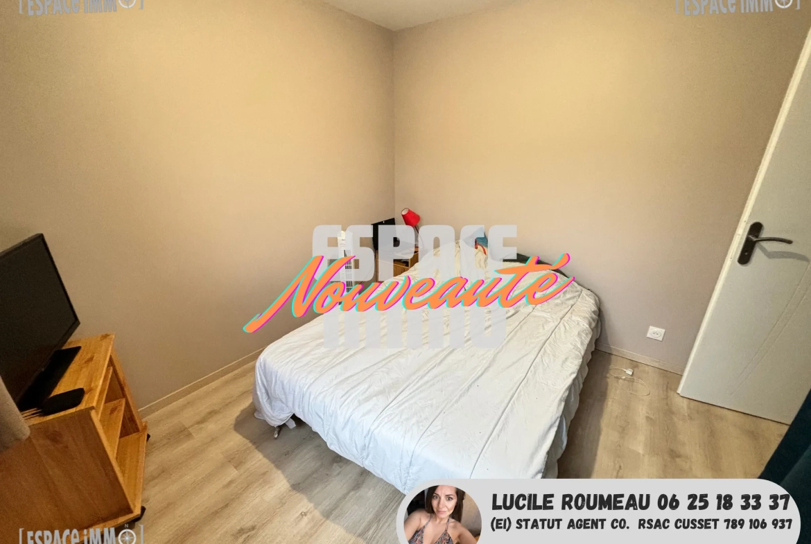 Maison moderne de plain-pied à Cusset avec garage et terrain de 720 m² 