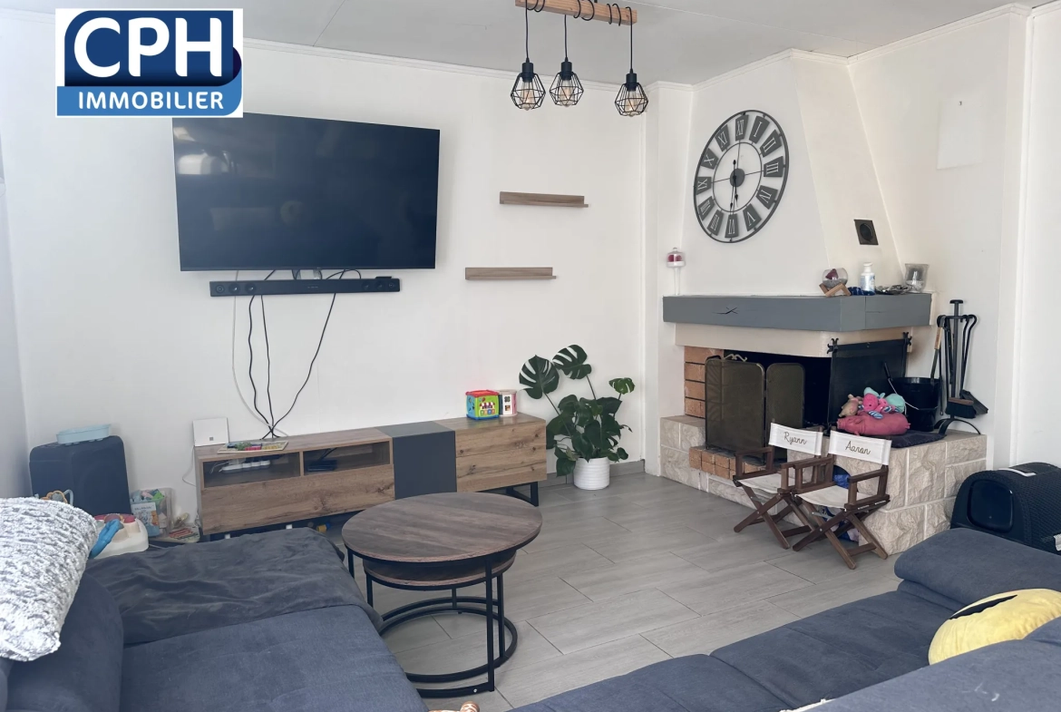 Maison à vendre à Grandcamp-Maisy proche de la plage - 4 pièces, 2 chambres 