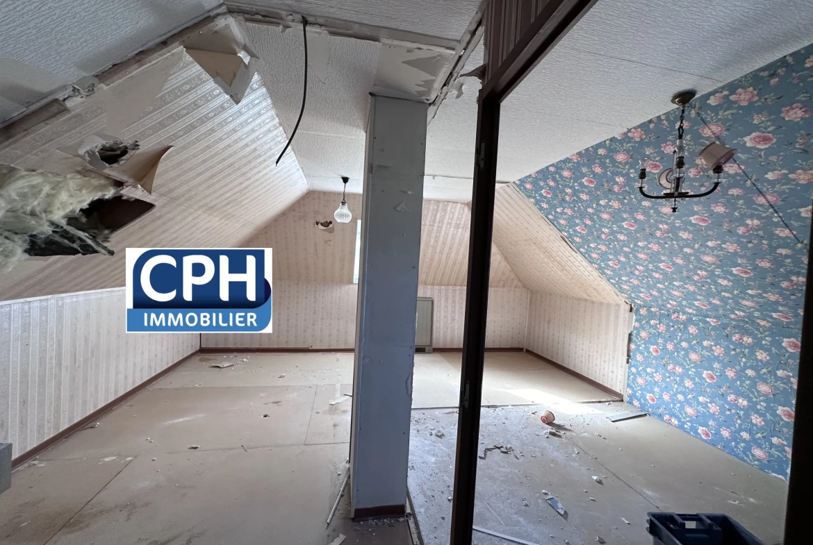 Maison à vendre à Grandcamp-Maisy proche de la plage - 4 pièces, 2 chambres 