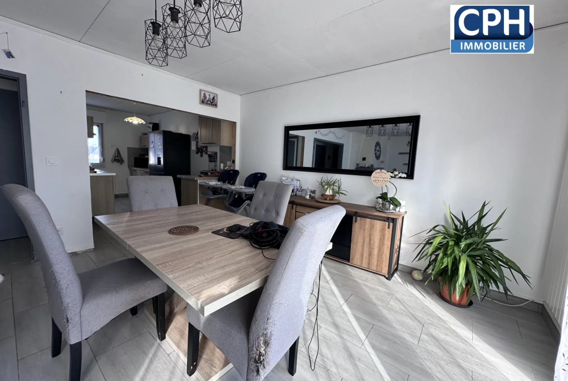 Maison à vendre à Grandcamp-Maisy proche de la plage - 4 pièces, 2 chambres 