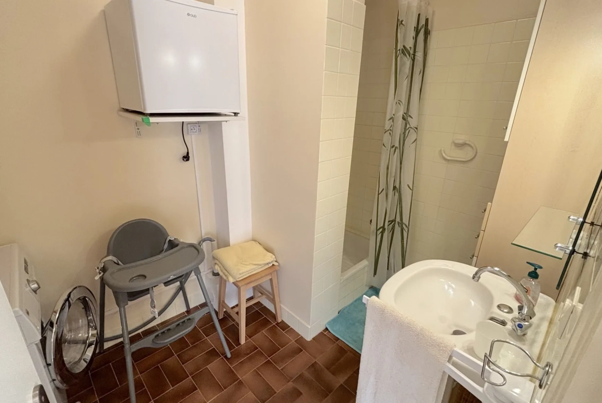 Appartement F2 avec terrasse ensoleillée et vue mer à Carnon-Plage 