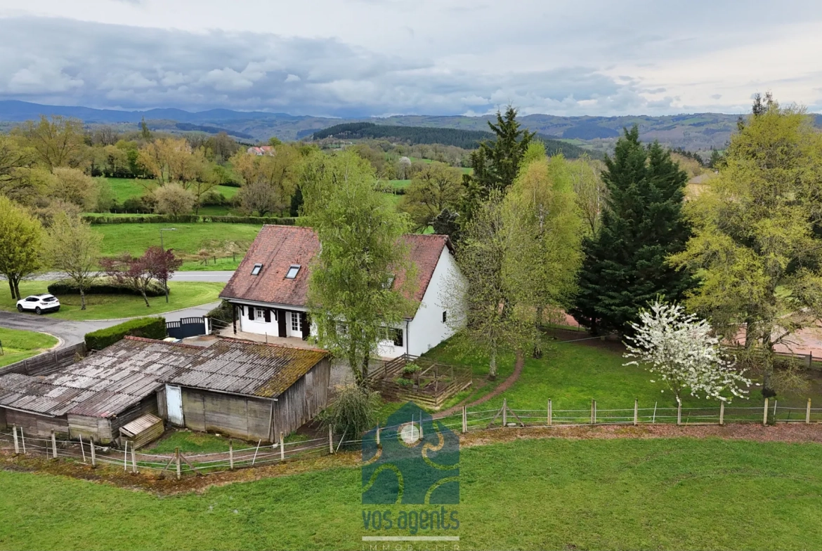 Maison individuelle 8 pièces avec terrasse, jardin et annexes à Molles 