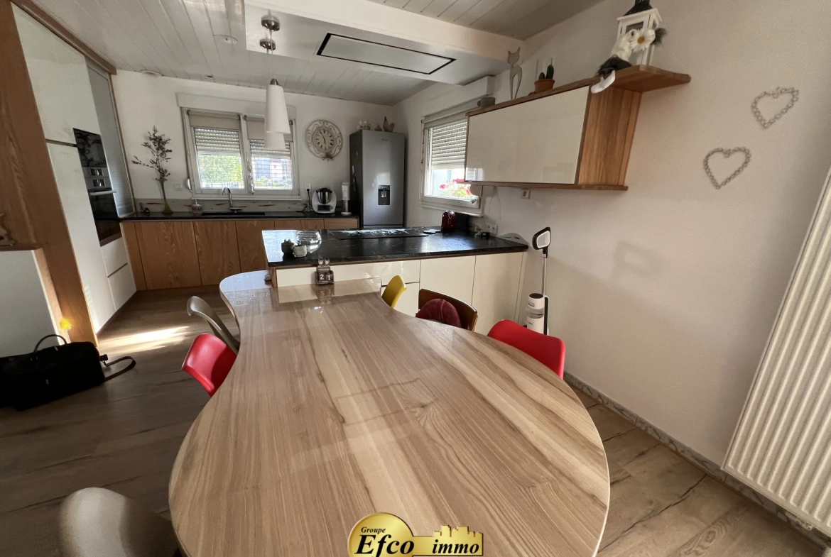 Maison spacieuse de 135 m² avec véranda à Issenheim – proche commodités 
