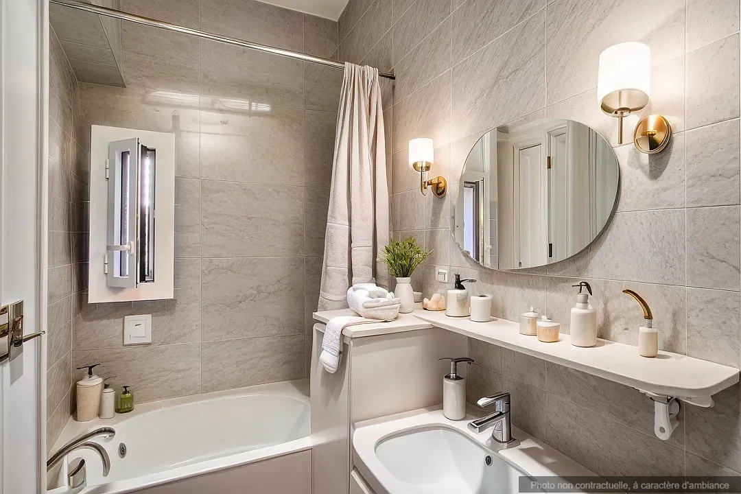 A vendre appartement 2 pièces de 53,50 m² à Lyon 3ème, proches de la Part-Dieu 
