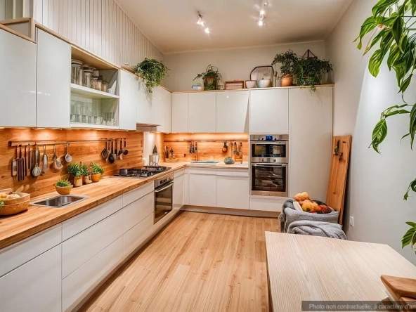 A vendre appartement 2 pièces de 53,50 m² à Lyon 3ème, proches de la Part-Dieu