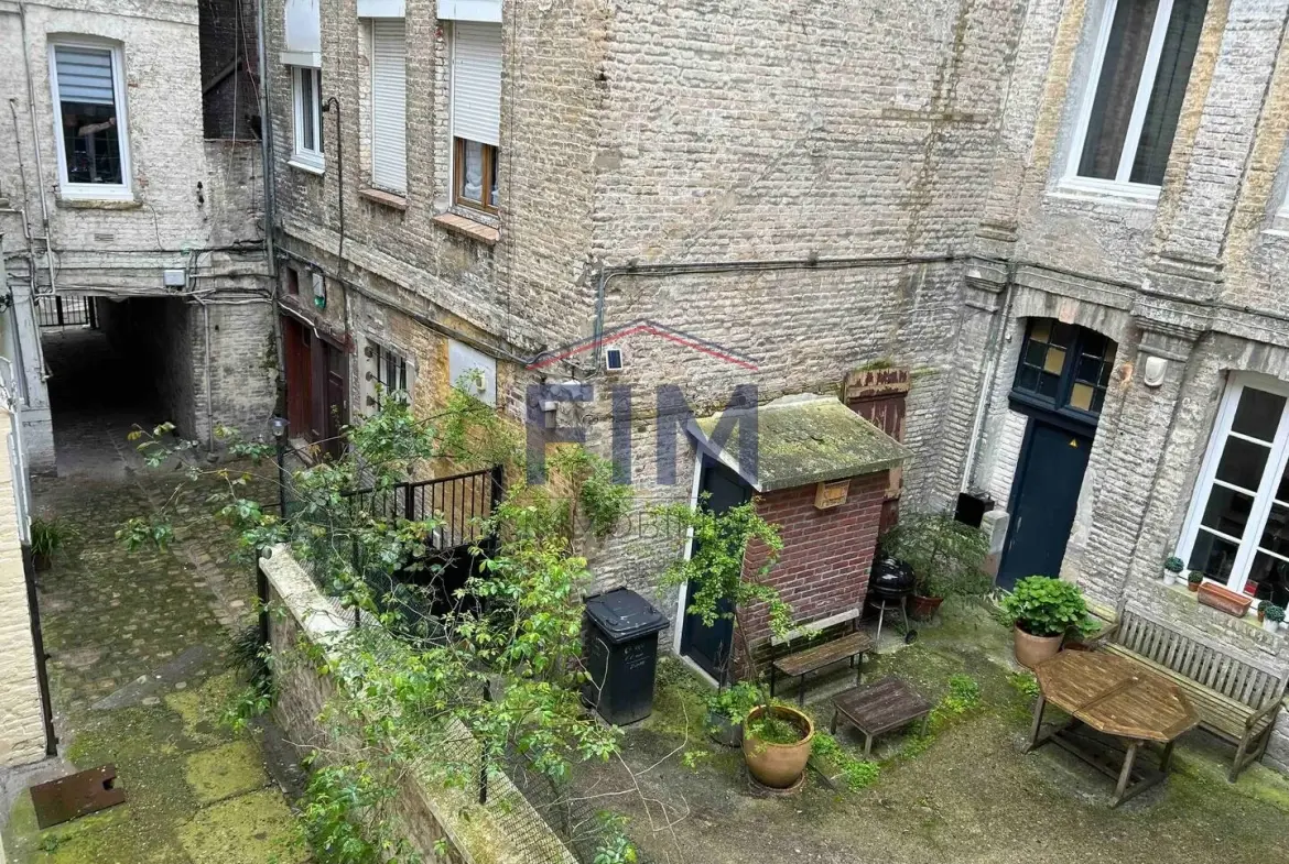 Appartement F2 meublé au centre-ville de Dieppe - Idéal résidence secondaire 