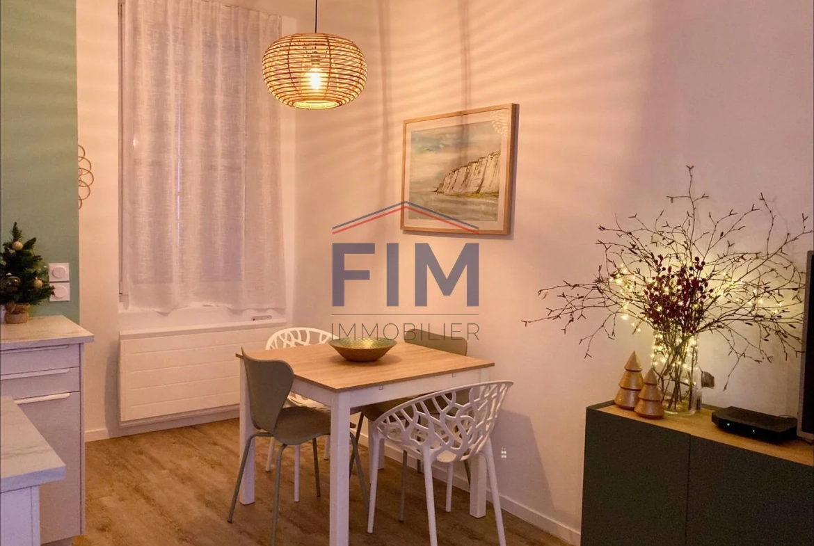 Appartement F2 meublé au centre-ville de Dieppe - Idéal résidence secondaire 