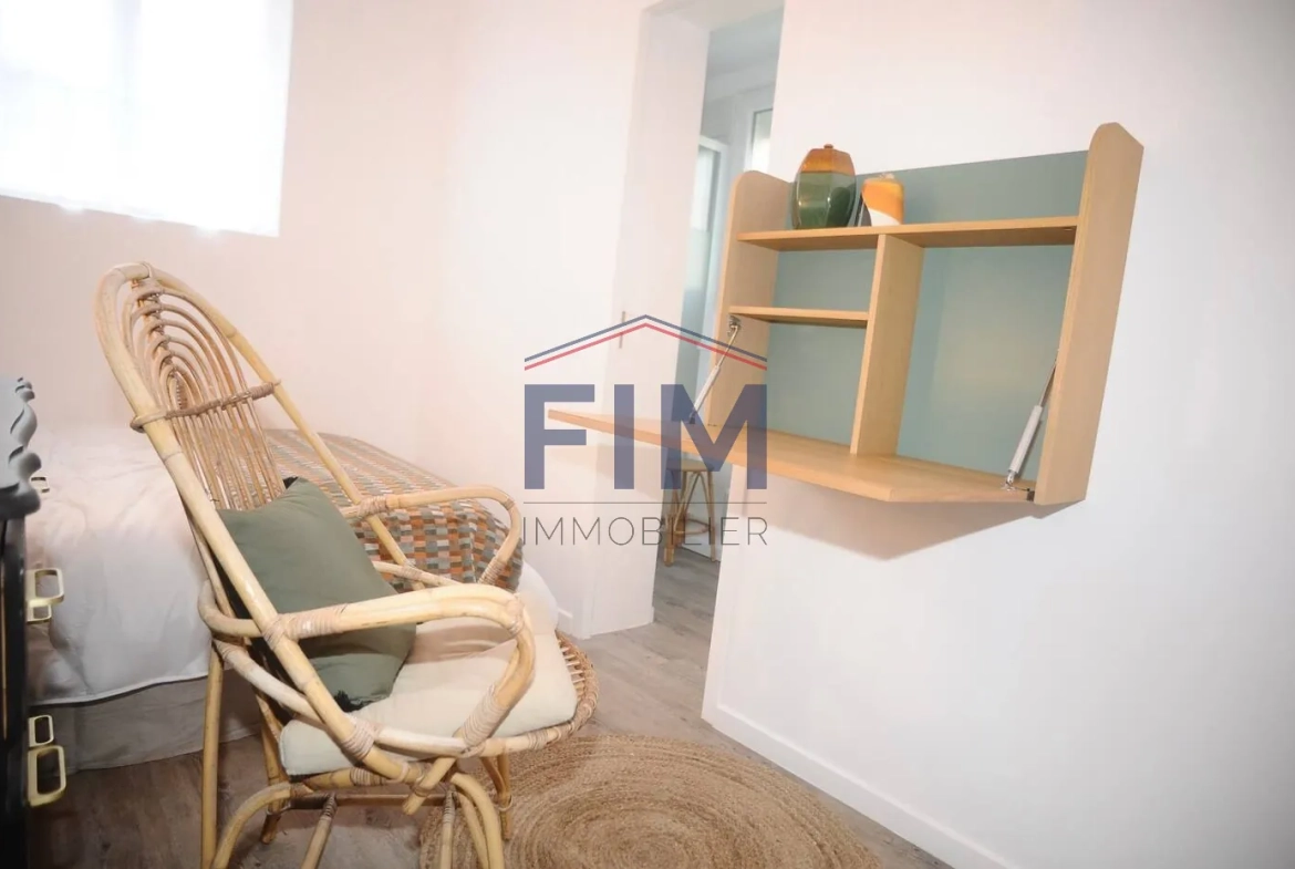 Appartement F2 meublé au centre-ville de Dieppe - Idéal résidence secondaire 