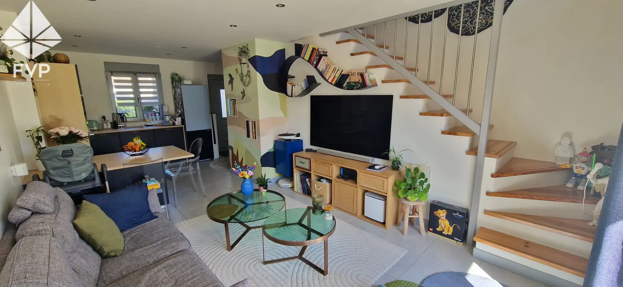 Maison moderne avec jardin à Marolles-en-Hurepoix – 2 chambres, parking privé 