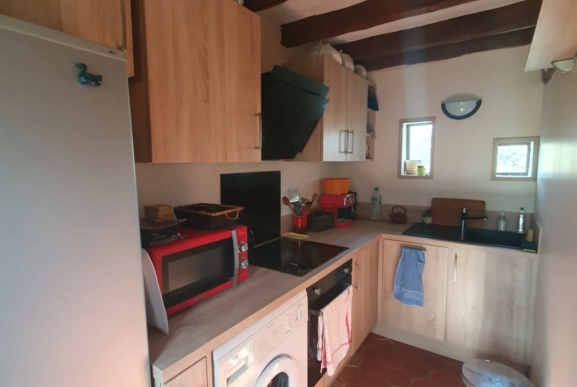 Maison rénovée avec jardin à Cormeilles en Normandie - 3 pièces, 2 chambres 