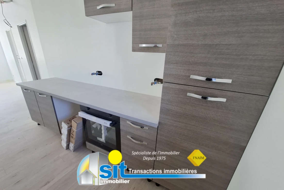 Appartement T2 de 42 m² avec vue imprenable à Vienne 