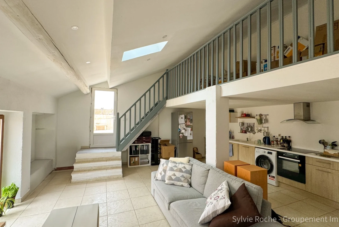 Appartement à vendre à Caderousse avec terrasse de 90 m2, proche d'Orange et Avignon 
